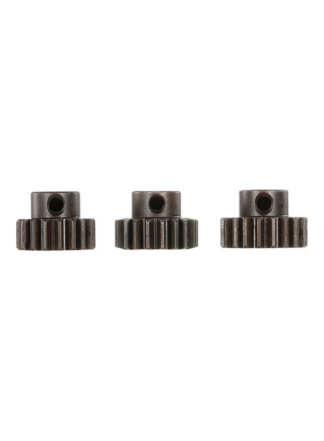 3-Piece Pinion Motor Gear For 1/8 RC Buggy Car Monster Truck 9x2x5cm