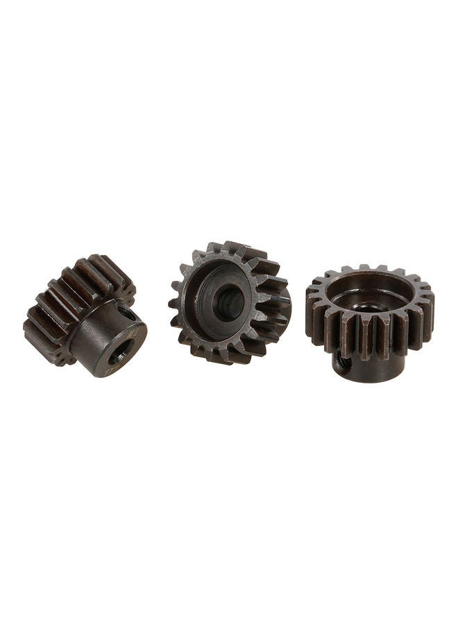 3-Piece Pinion Motor Gear For 1/8 RC Buggy Car Monster Truck 9x2x5cm