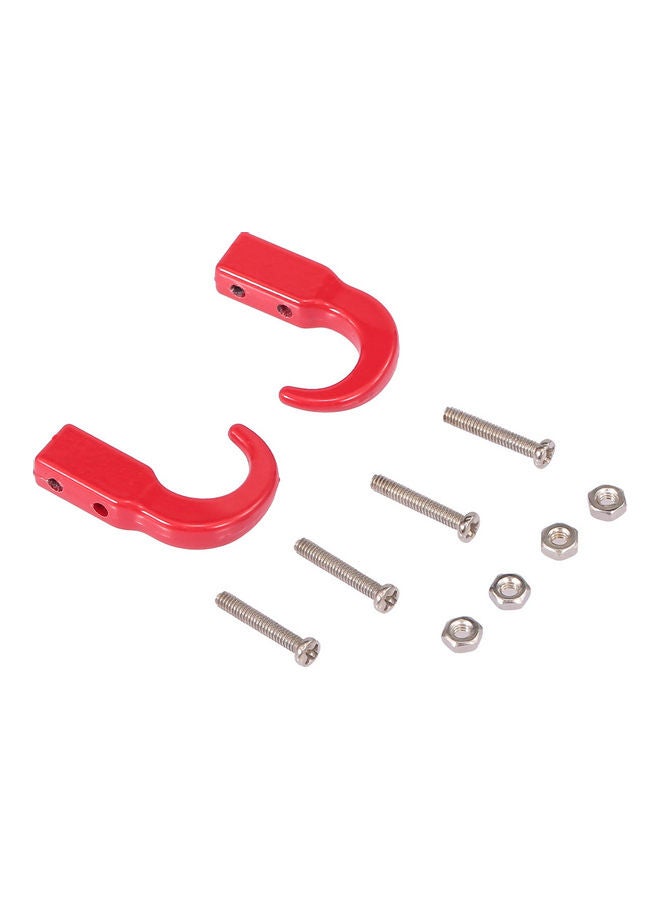 2 Piece Tow Shackles Trailer Hook 10x1x4.5cm