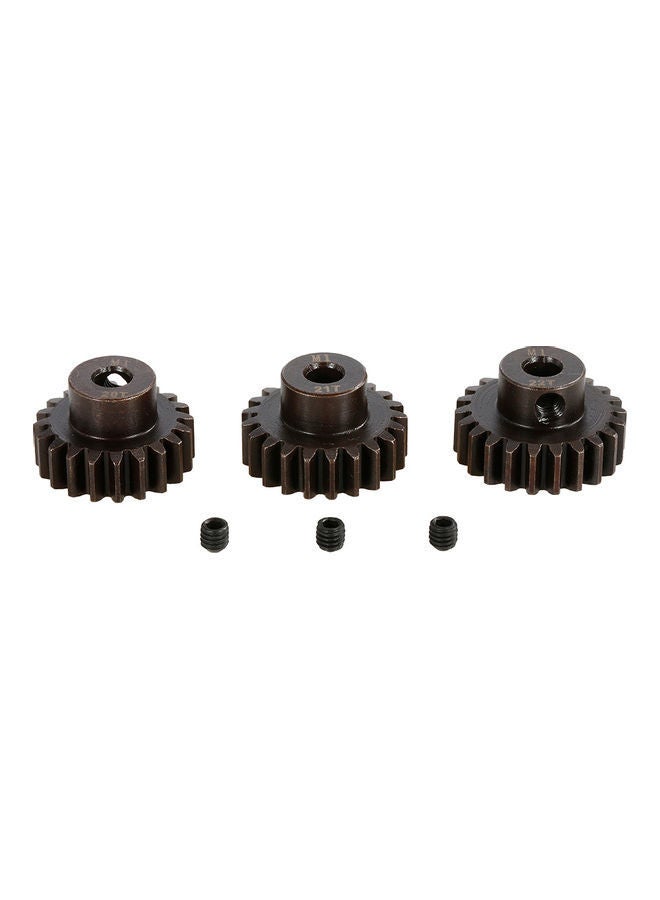 3-Piece Pinion Motor Gear For 1/8 RC Buggy Car Monster Truck 9x2x5cm