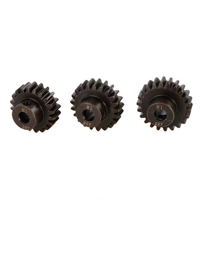 3-Piece Pinion Motor Gear For 1/8 RC Buggy Car Monster Truck 9x2x5cm