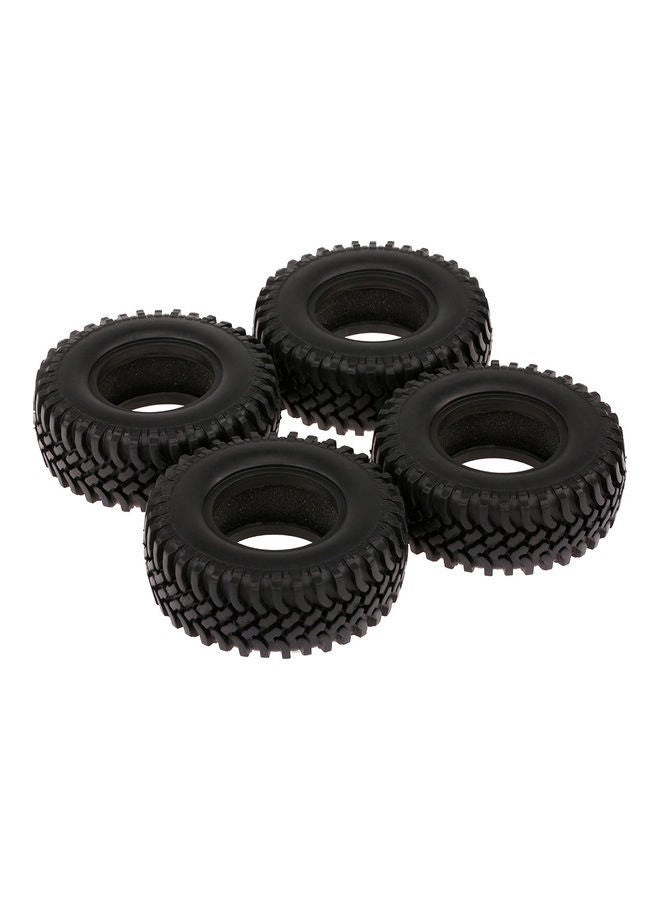 4 Piece 100MM Rock Crawler Tyre 16x10x10cm