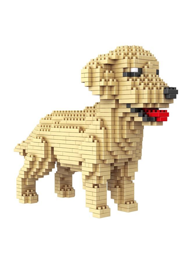 T3705-6-L 950-Piece Golden Retriever Dog Building Set T3705-6 14+ Years