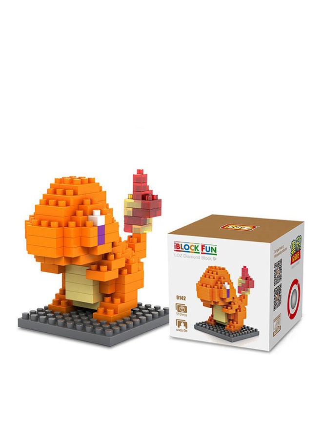 Pokemon Charmander Building Blocks Set 12+ Years