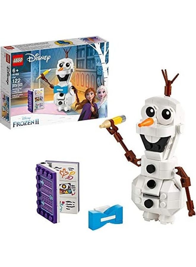 2536191 Disney Frozen II Olaf Snowman Toy Figure 122-Piece Building Kit 6+ Years