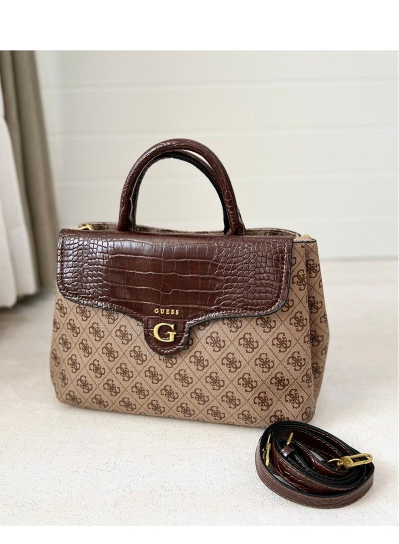 GUESS Borsa a mano Rossana Brown