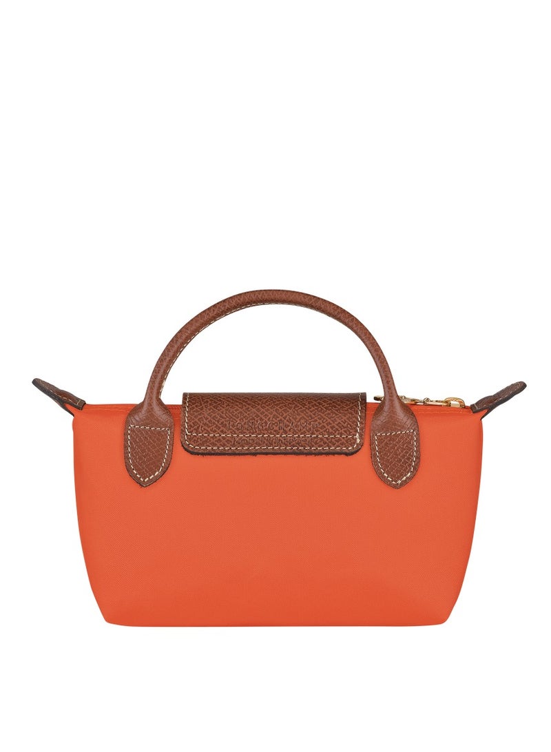 Women's Mini Makeup Bag, Handbag, Shoulder Bag orange Classic