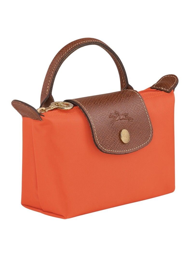 Women's Mini Makeup Bag, Handbag, Shoulder Bag orange Classic