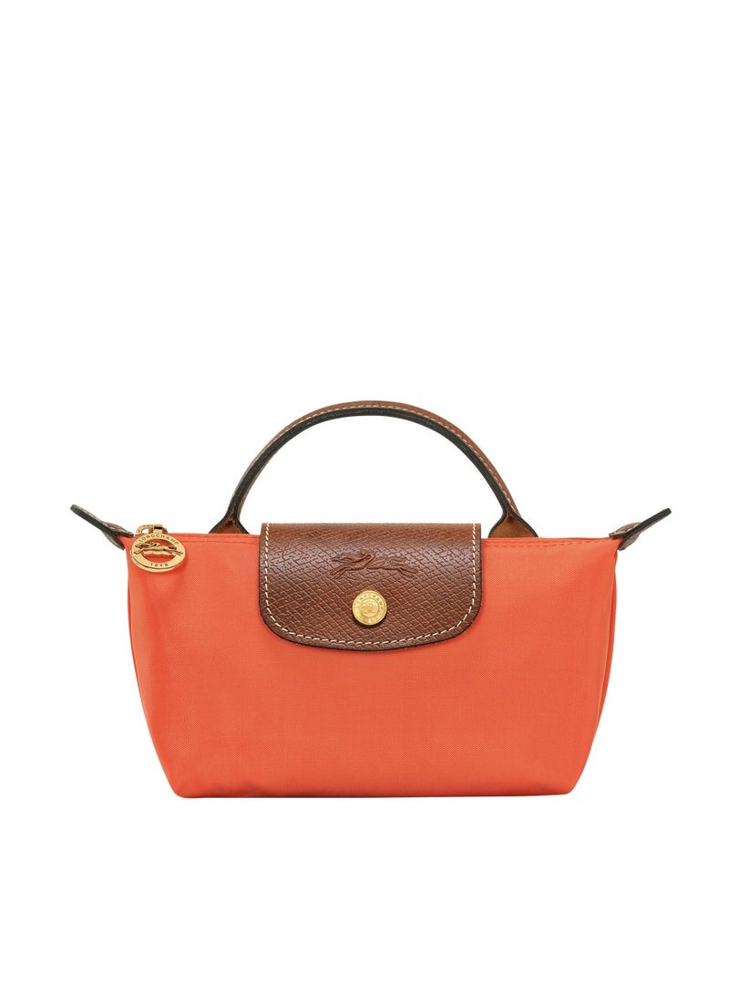 Women's Mini Makeup Bag, Handbag, Shoulder Bag orange Classic