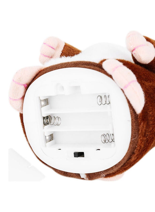Talking Hamster Plush Toy 16x9x9cm