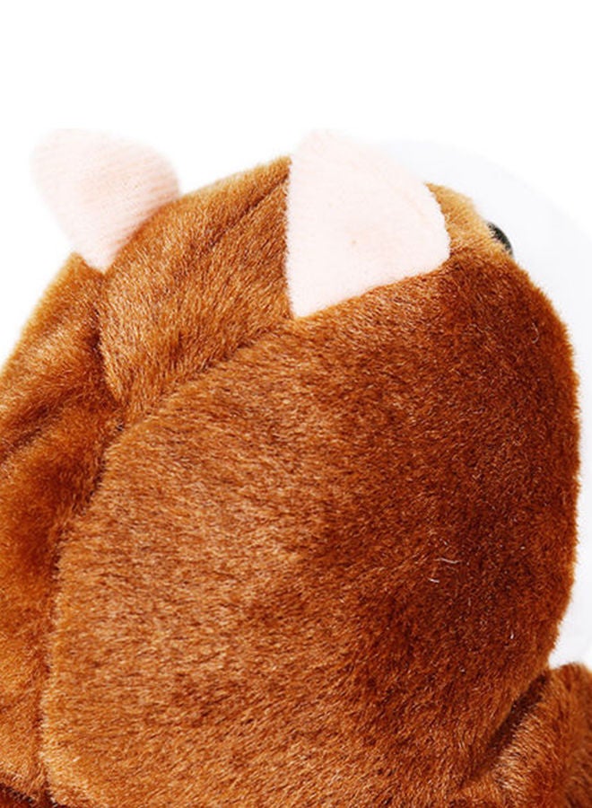 Talking Hamster Plush Toy 16x9x9cm