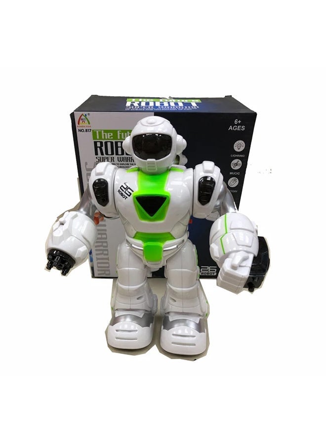 Super Warrior Robot With Light And Music