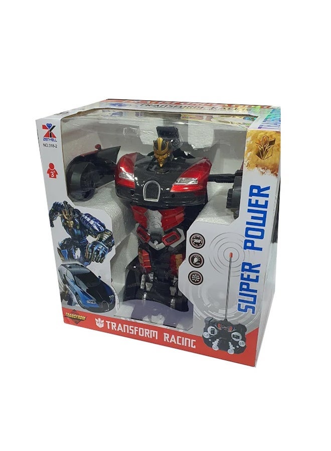 Super Power Transformer RC Robot Car