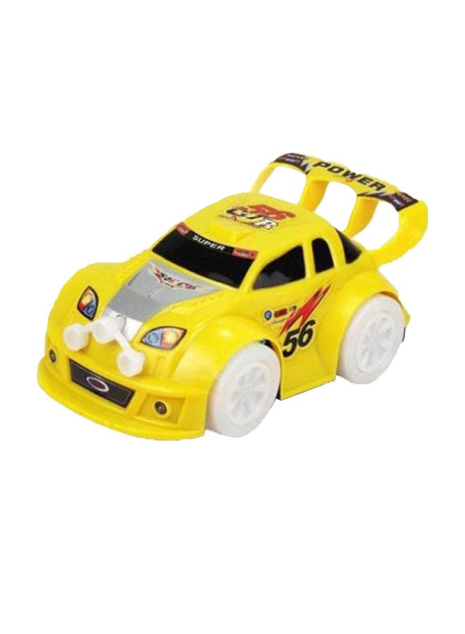Automatic Steering Electric Racing Car Yellow