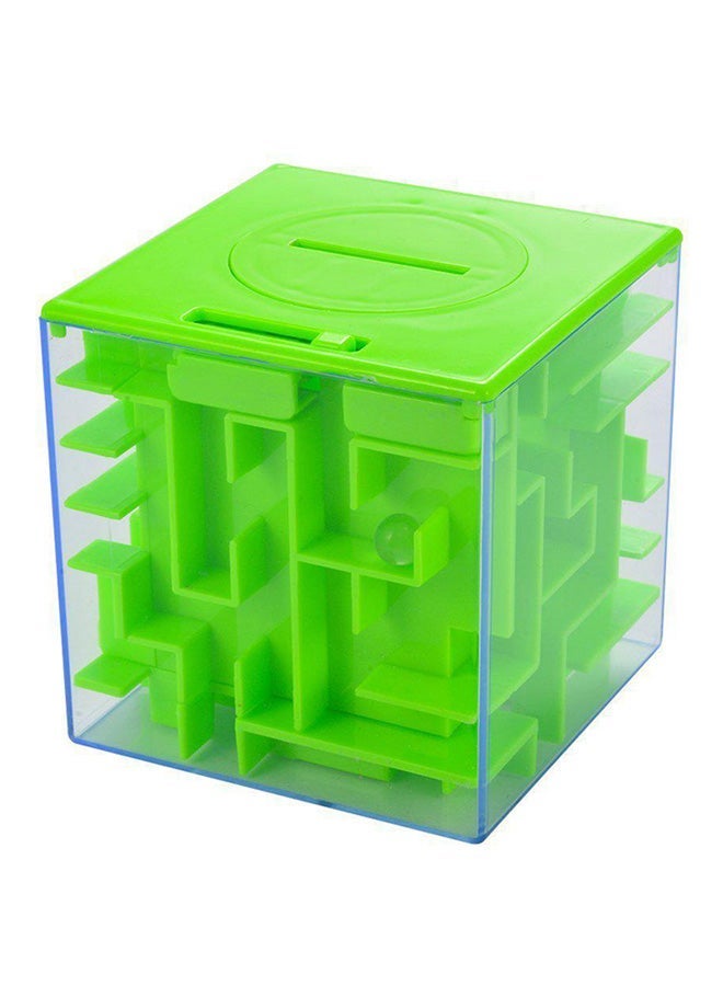 3D Piggy Bank Magic Maze Cubic Boxe