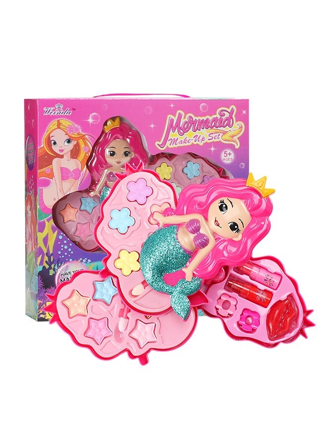 Mermaid Shaped Glam Makeup Playset