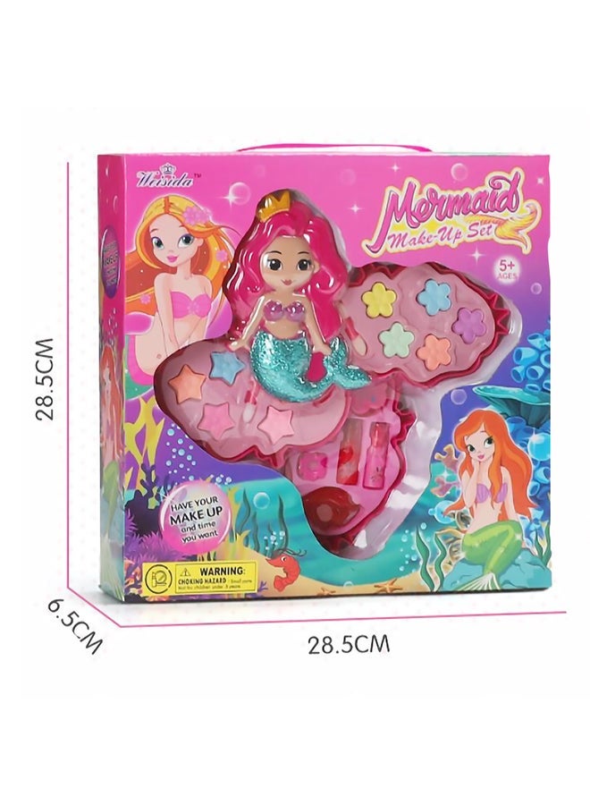 Mermaid Shaped Glam Makeup Playset