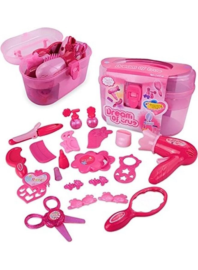 Pretend Play Make Up Case and Cosmetic Set
