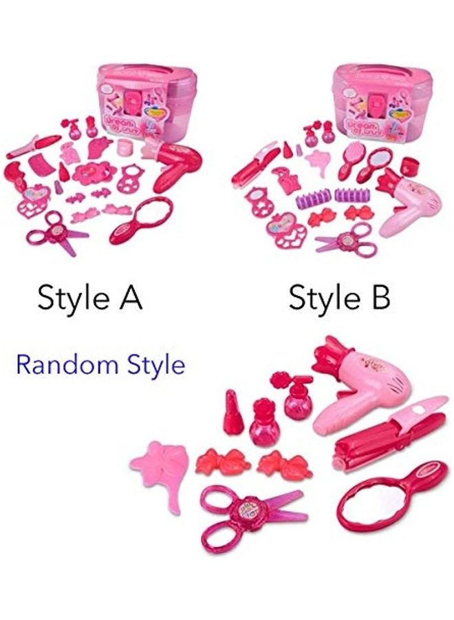 Pretend Play Make Up Case and Cosmetic Set