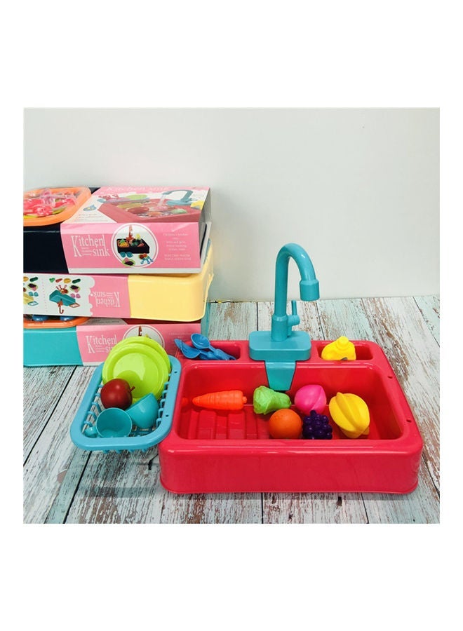 Simulation Kitchen Electric Dishwasher Toy