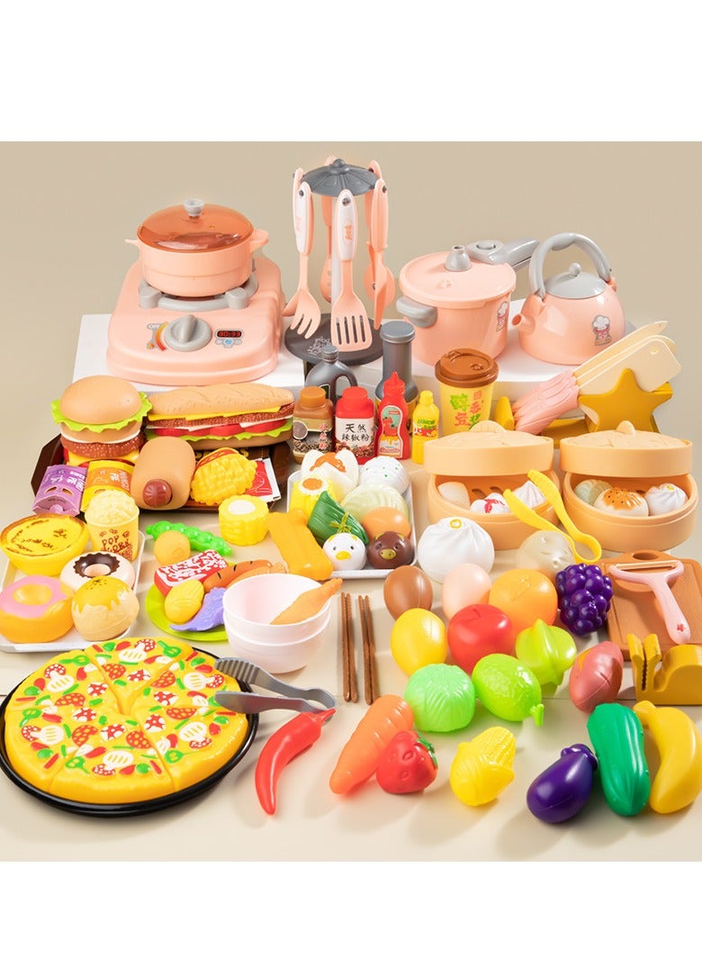 Children's Home Simulation Food Kitchen Toys Camping Kitchenware Set