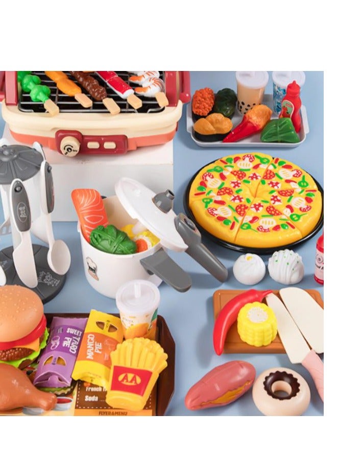 Children's Home Simulation Food Kitchen Toys Camping Kitchenware Set