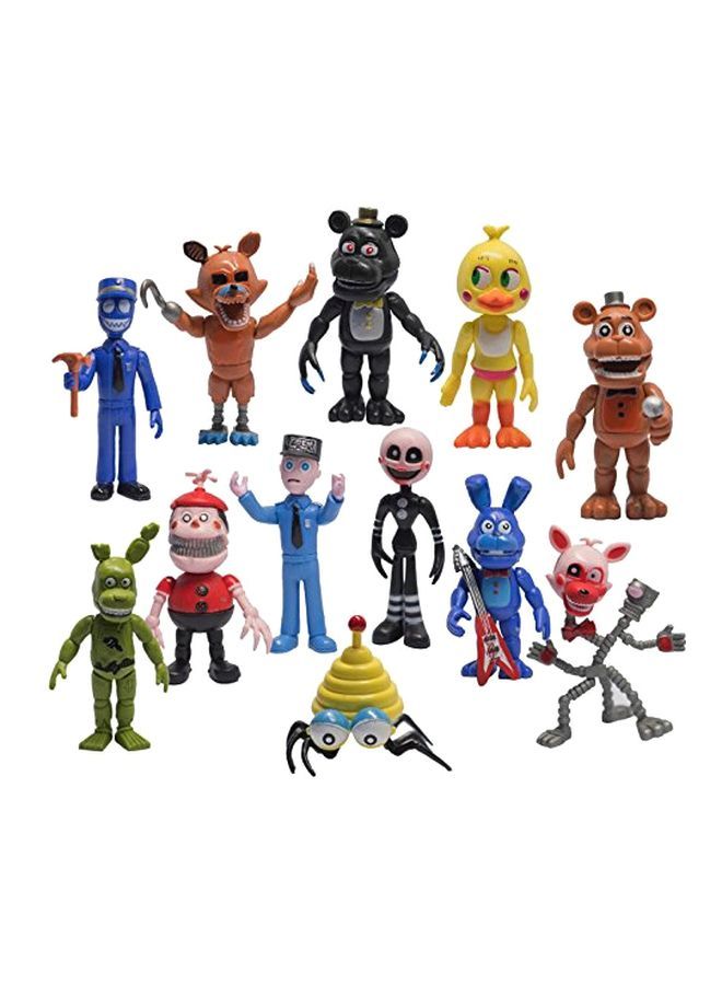 12-Piece Five Nights At Freddy's Theme Toy Set