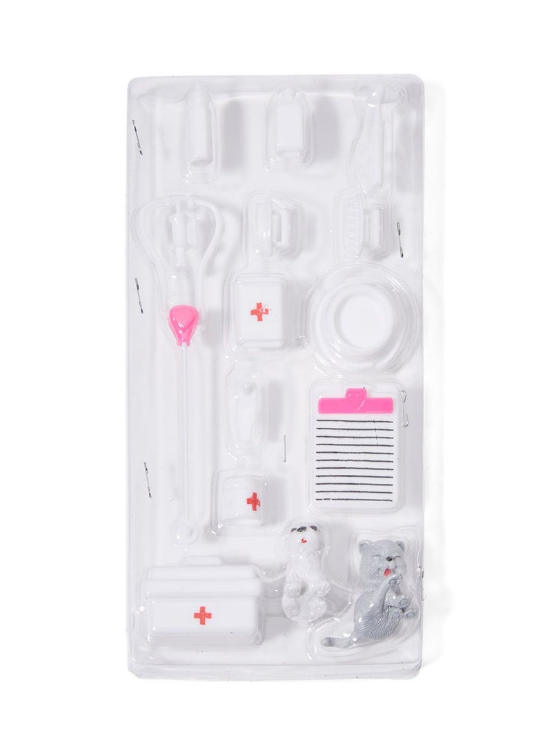 Plastic Toys Doll Set