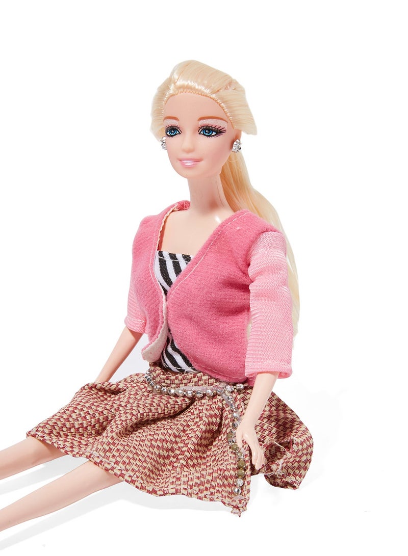 Plastic Toys Doll Set