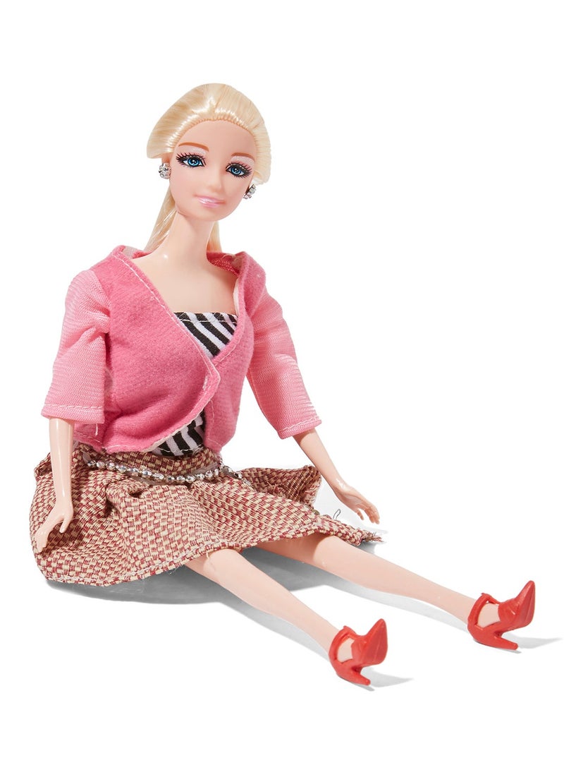 Plastic Toys Doll Set