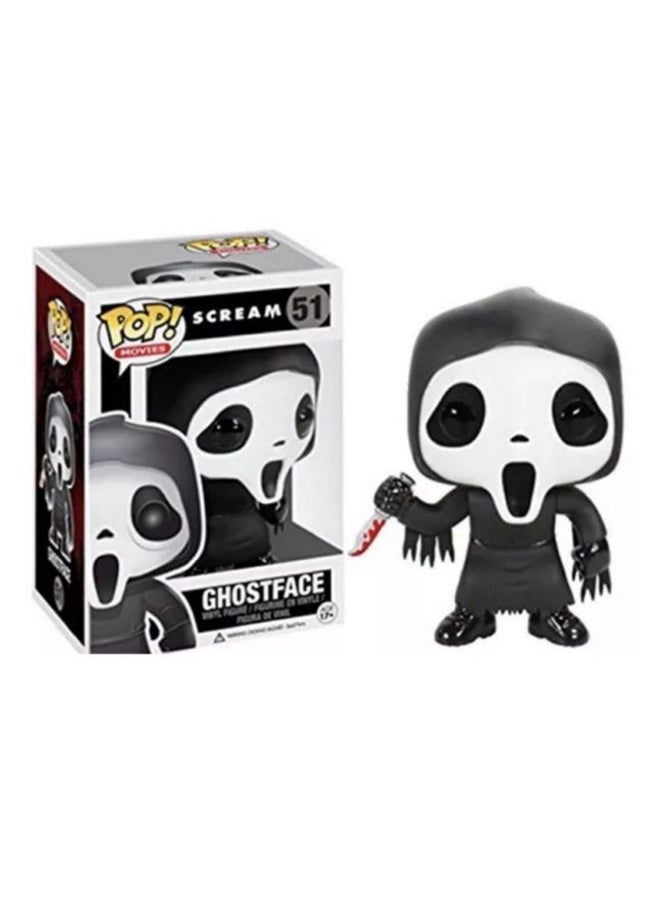 Screaming Ghost Face Vinyl Figure 10centimeter