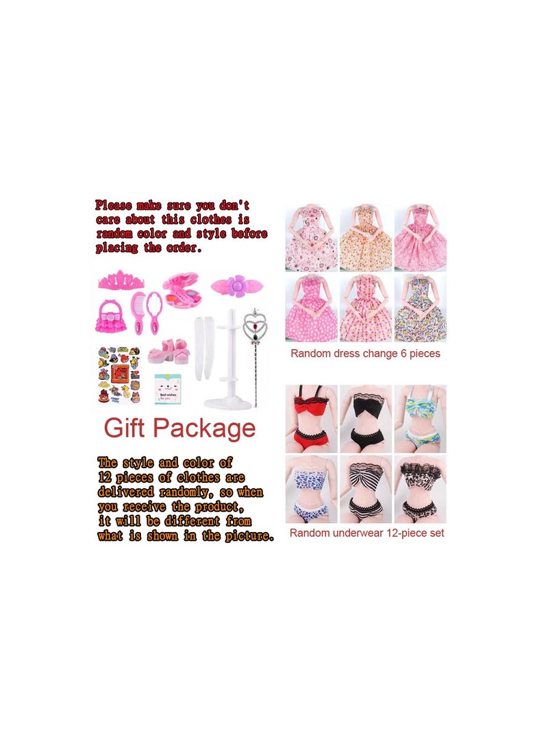 1-Piece 60CM High Barbie Doll Set, Doll for Girl Toy Birthday Gift