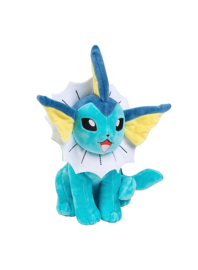 Pokemon Pokmon Vaporeon 8 Plush  Officially Licensed  Eevee Evolution Stuffed Animal Toy  Great Gift for Kids Boys Girls Fans