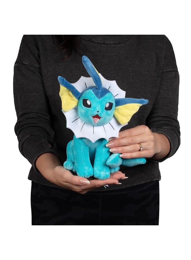 Pokemon Pokmon Vaporeon 8 Plush  Officially Licensed  Eevee Evolution Stuffed Animal Toy  Great Gift for Kids Boys Girls Fans