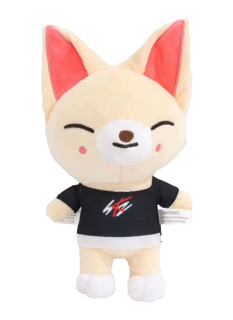 Plush Toy Stray Kids Stuffed Toy  Fox Doll Stuffed Animals Toy, Stray Kids Cuddly Toy Soft Plush Doll Toy for Kids Adults Boy Girls Soft Stray Plush Birthday Gifts for Kids