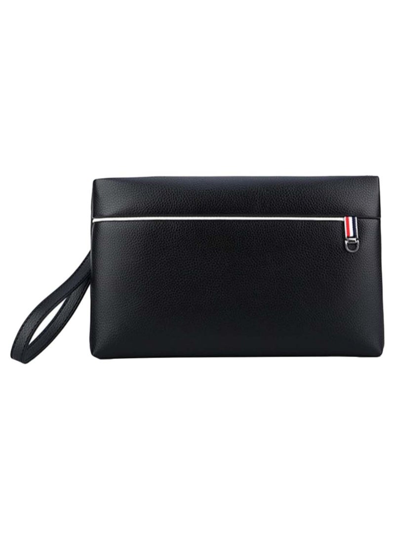 Business Style Large Capacity Casual Clutch Black