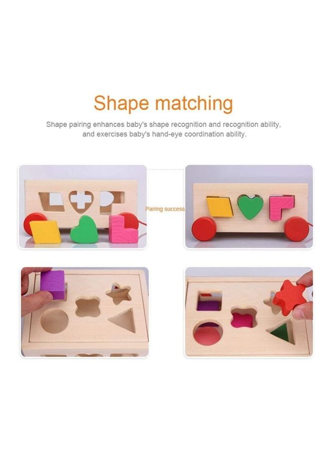 Educational Shape Sorter Building Blocks Set for Kids