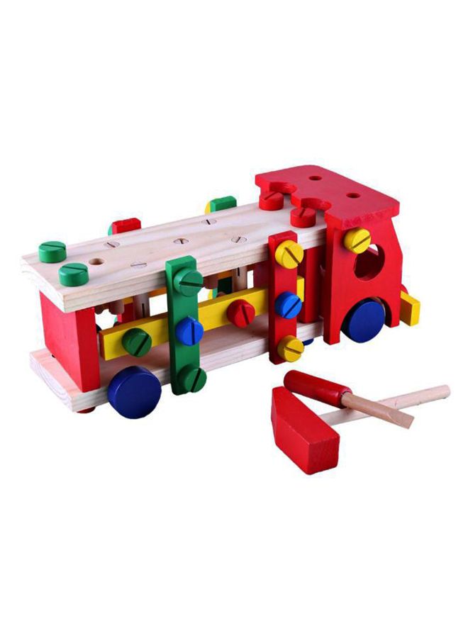 36-Piece Reassembly Screw Car Building Block Set