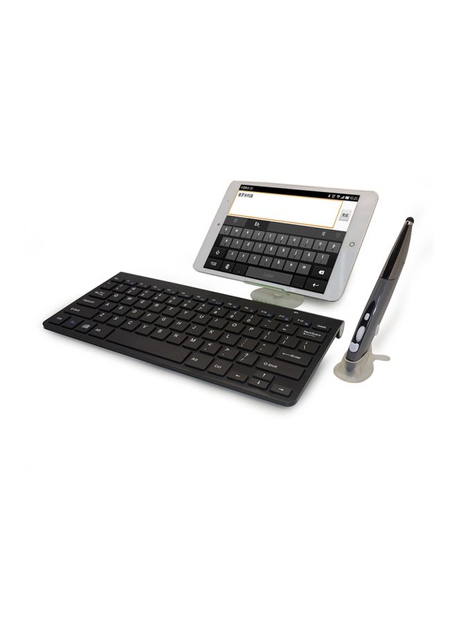 KB3261B Bluetooth Pen Mouse And Keyboard Set Black