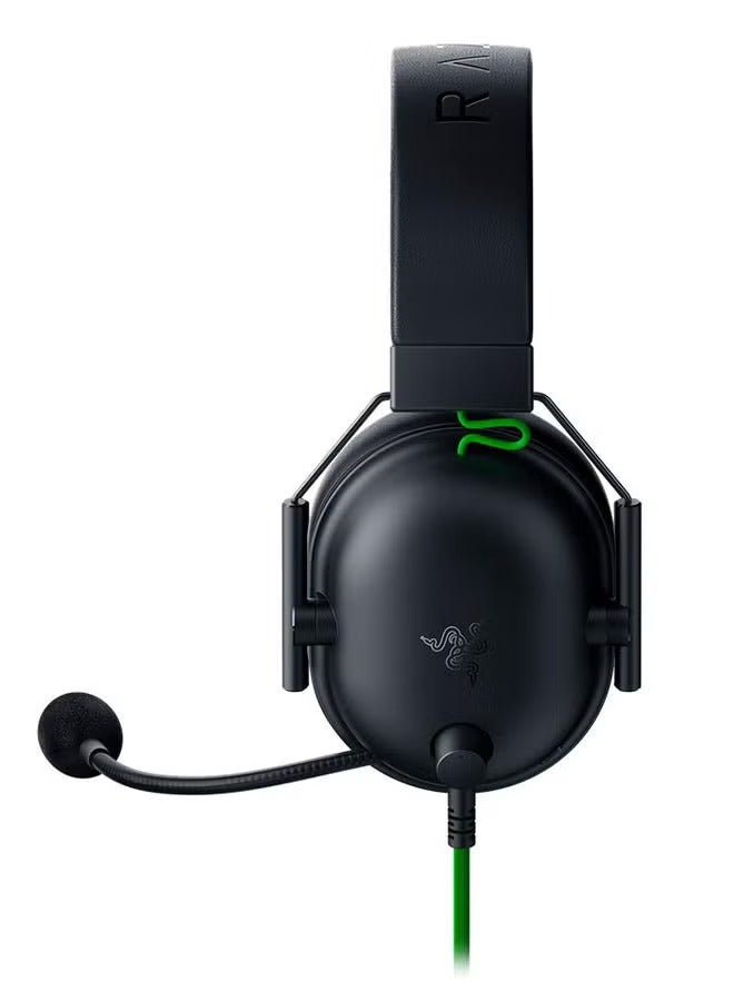 RAZER BlackShark V2 X Gaming Headset 7.1 Surround Sound 50mm Drivers Memory Foam Cushion For PC, PS4, PS5, Nintendo Switch, Xbox One, Xbox Series X|S, Mobile 3.5mm Audio Jack