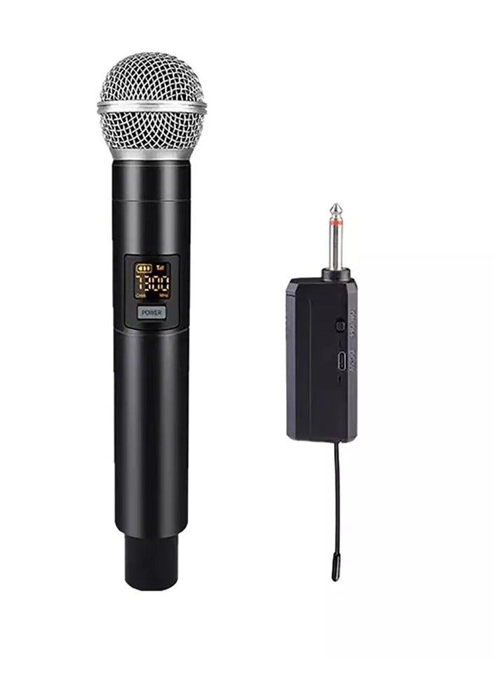 Handheld Wireless Microphone Black