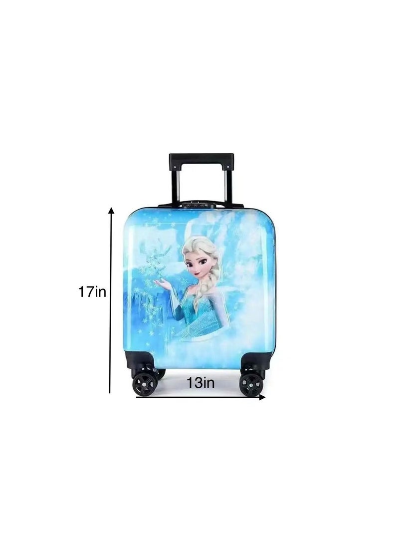 Kids Trolley Luggage Bag Smart Travel Luggage for Travel and School 17 In.