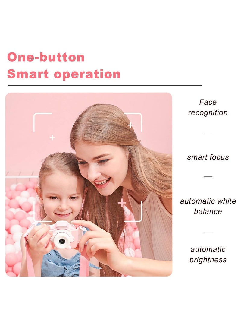 Digital Dual Kids HD Camera For Girls And Boys 32GB Memory Card