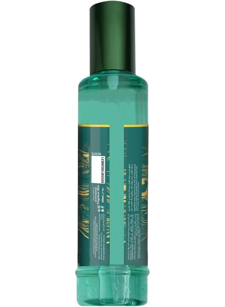 Shower Scents Emerald Waters Moisturizing Fine Fragrance Body Mist With Hyaluronic Acid, Pro - Vitamin B5 and UV Protection 250ml