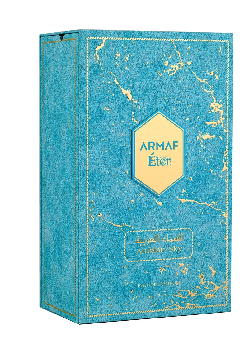 Armaf Eter Arabian Sky Blue Eau De Parfum, Perfumes For Women and Men 100ml, Woody Aromatic Fragrance, Long Lasting, Perfume