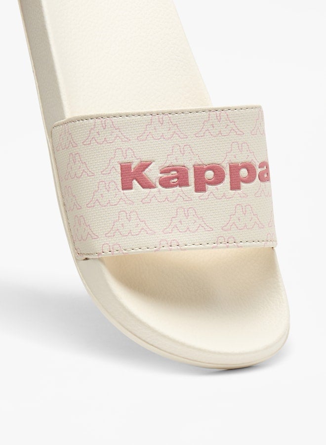 Women's Logo Print Slides