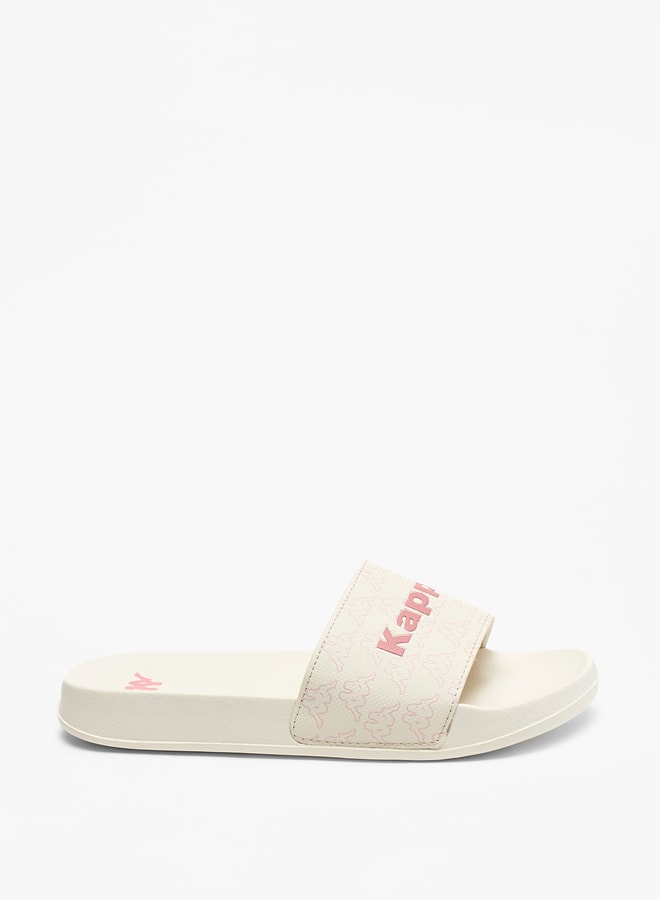 Women's Logo Print Slides