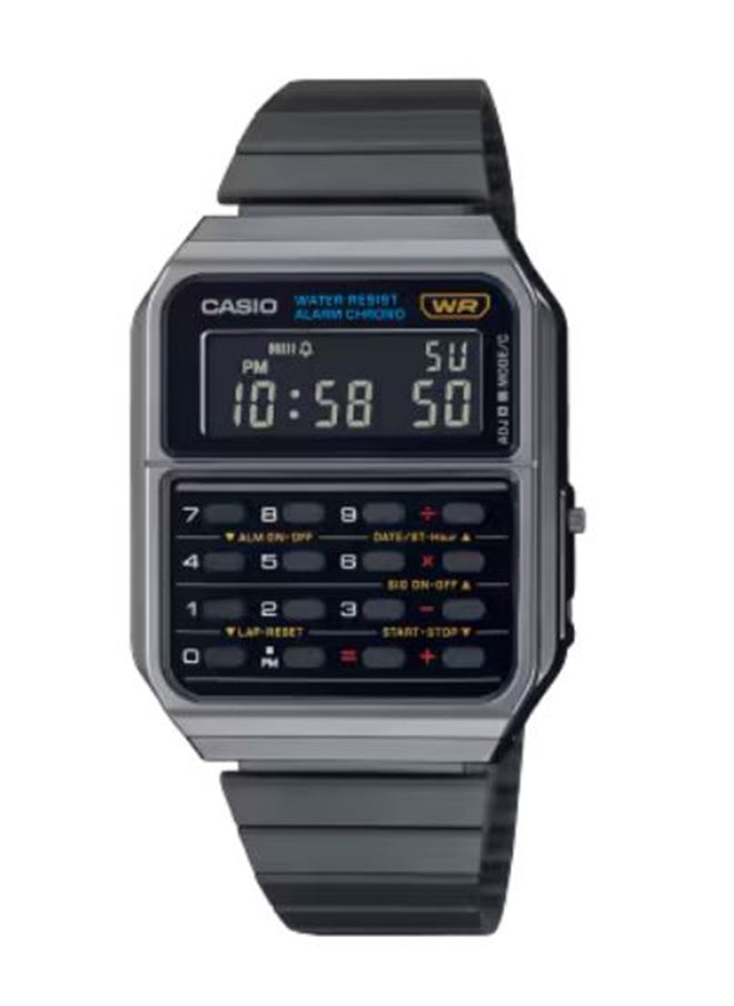 Digital Rectangle Shape Resin Wrist Watch CA-500WEGG-1BDF - 34 Mm