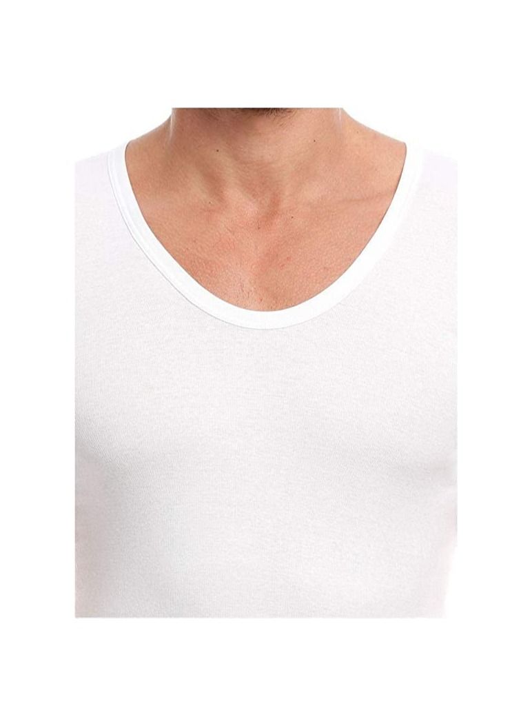 EveryOne Men white Under shirt(PACK OF 12)(s)