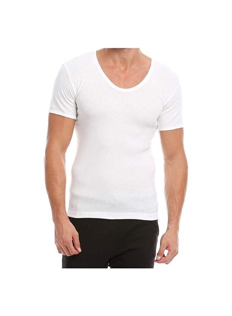 EveryOne Men white Under shirt(PACK OF 12)(s)